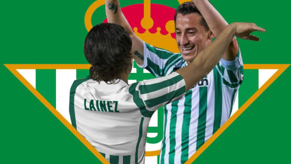Andrés Guardado le da la bienvenida a Diego Lainez