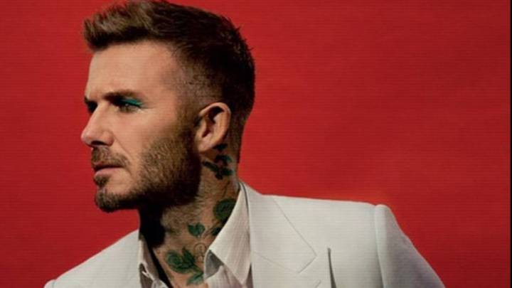 David Beckham posa para revista