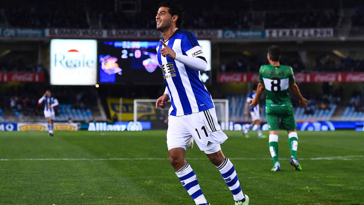 La carrera de Carlos Vela en el fútbol de España