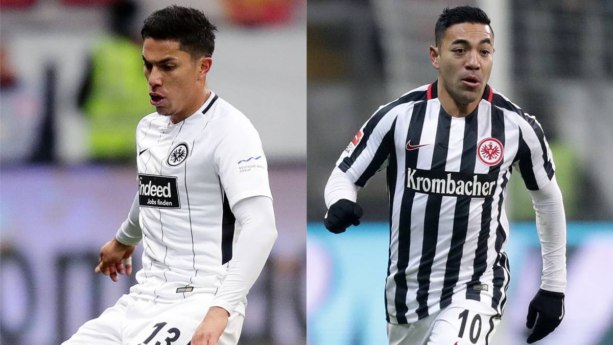 Marco Fabián y Carlos Salcedo no estuvieron con el Frankfurt