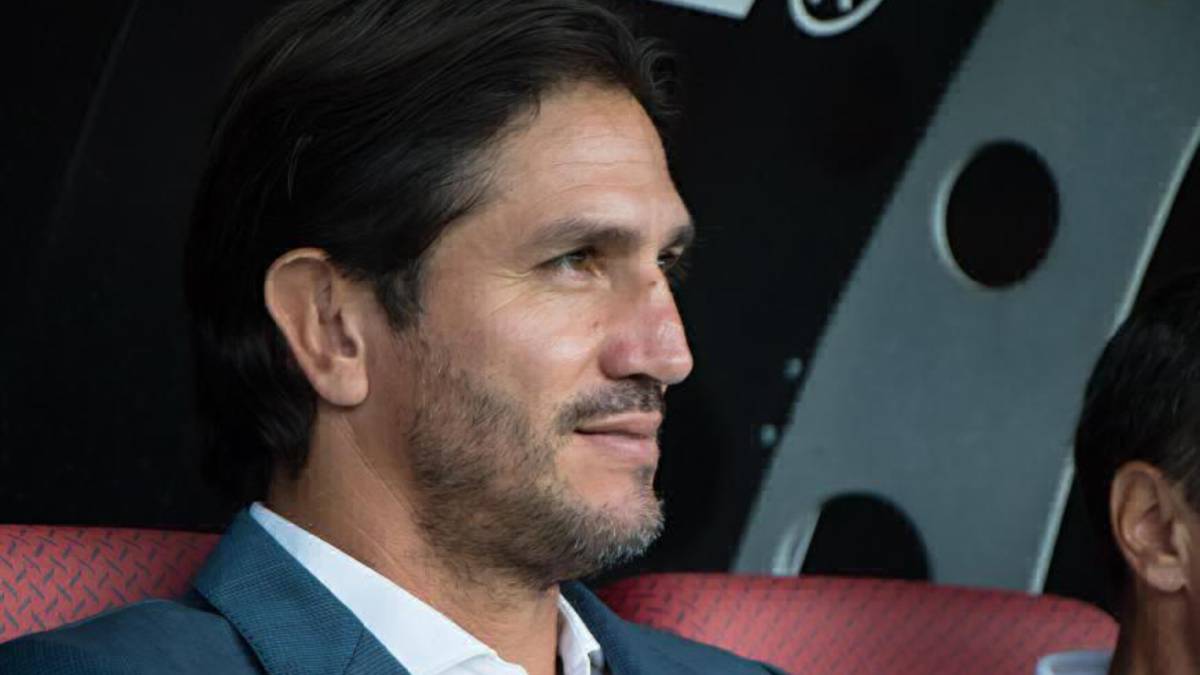 Bruno Marioni en su etapa como DT de Mérida
