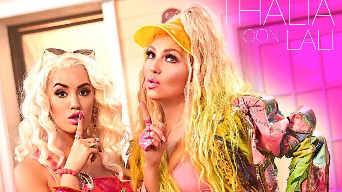 Thalia y Lali en su nuevo video 'Lindo pero bruto'