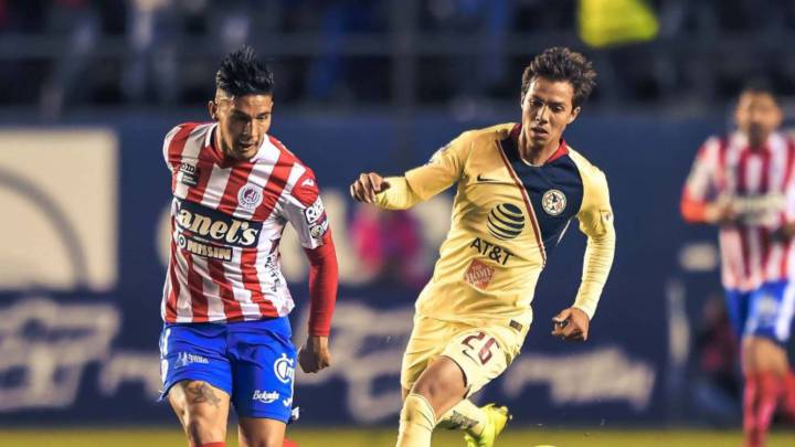 América pierde contra San Luis en la Copa MX