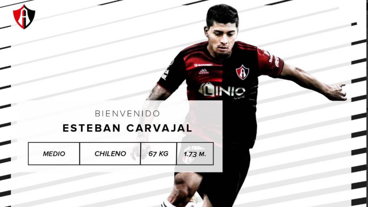 Presentación de Esteban Carvajal por parte de Atlas