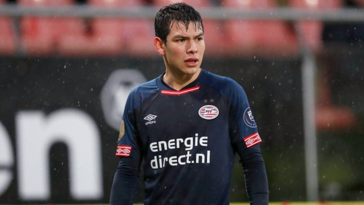 Luuk de Jong rescata al PSV, con el 'Chucky' Lozano en la cancha