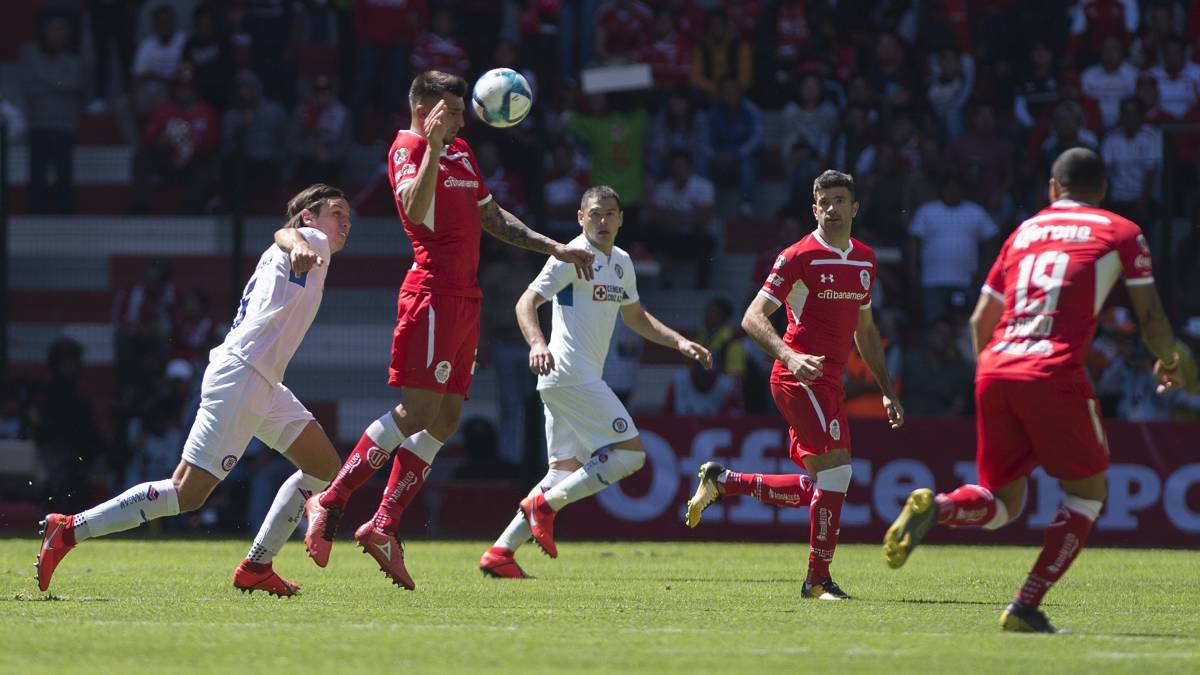 Toluca y Cruz Azul empatan 1-1 en la jornada 6 del Clausura 2019