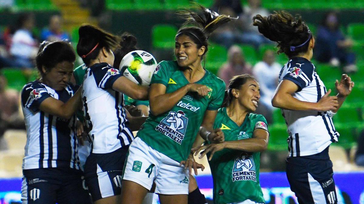 La Fiera de León y las Rayadas de Monterrey empataron en el estadio Nou Camp en la jornada 7 del Clausura 2019 de la Liga MX Femenil