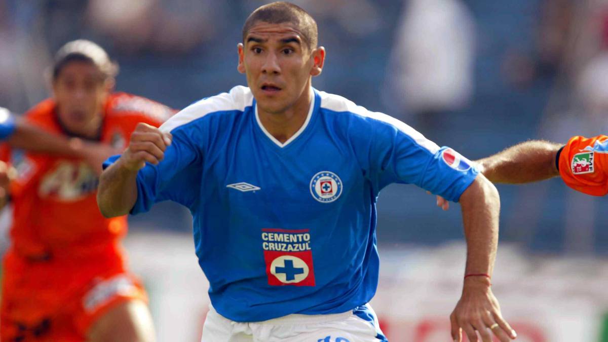 Daniel Alberto 'Cata' Díaz con Cruz Azul