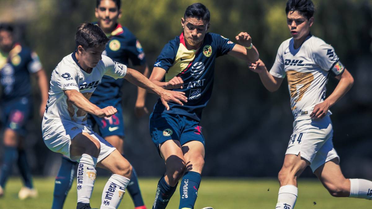 Pumas superior al América en partidos de las inferiores