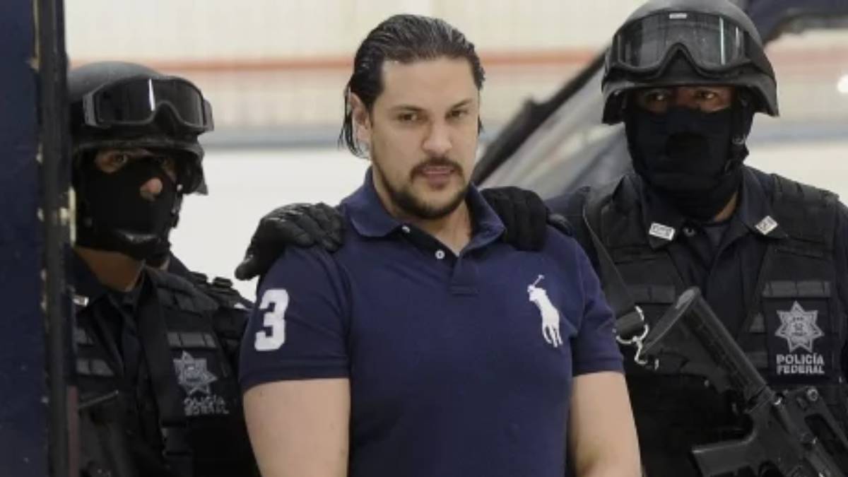 José Jorge Balderas durante su detención.