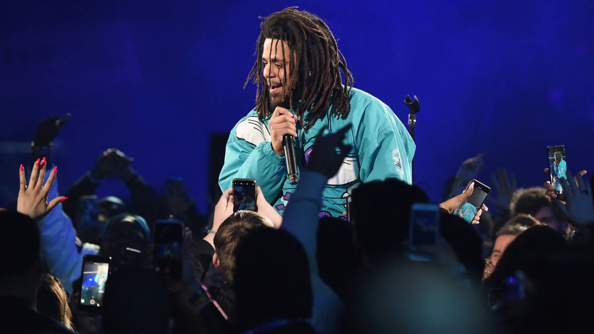 J Cole conquistó el Halftime Show del All Star Game