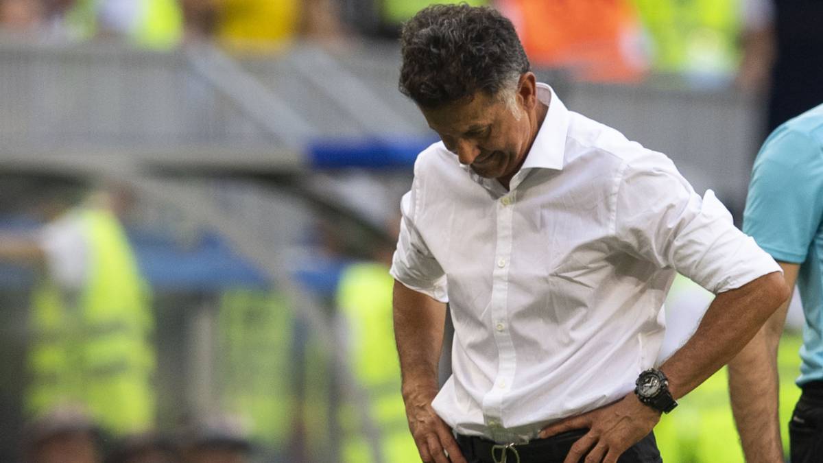 Juan Carlos Osorio en el Mundial de Rusia 2018 con México