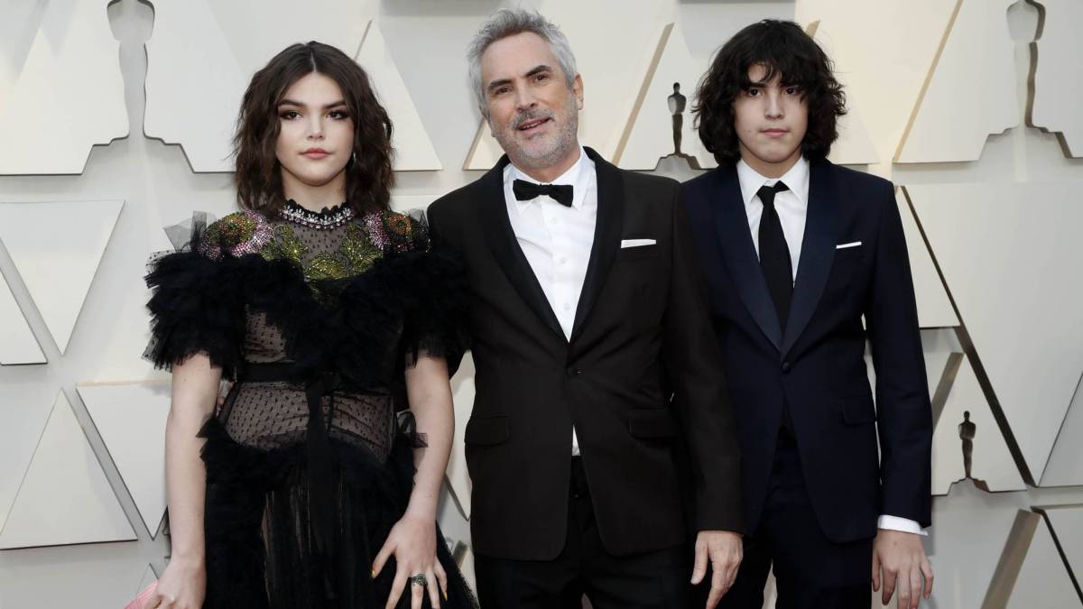 Alfonso Cuarón durante la ceremonia de los Oscars 2019.