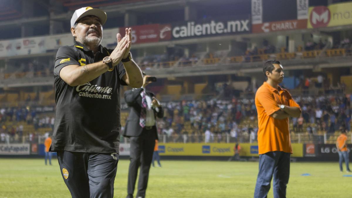 Maradona ha hecho a la casa de Dorados una fortaleza