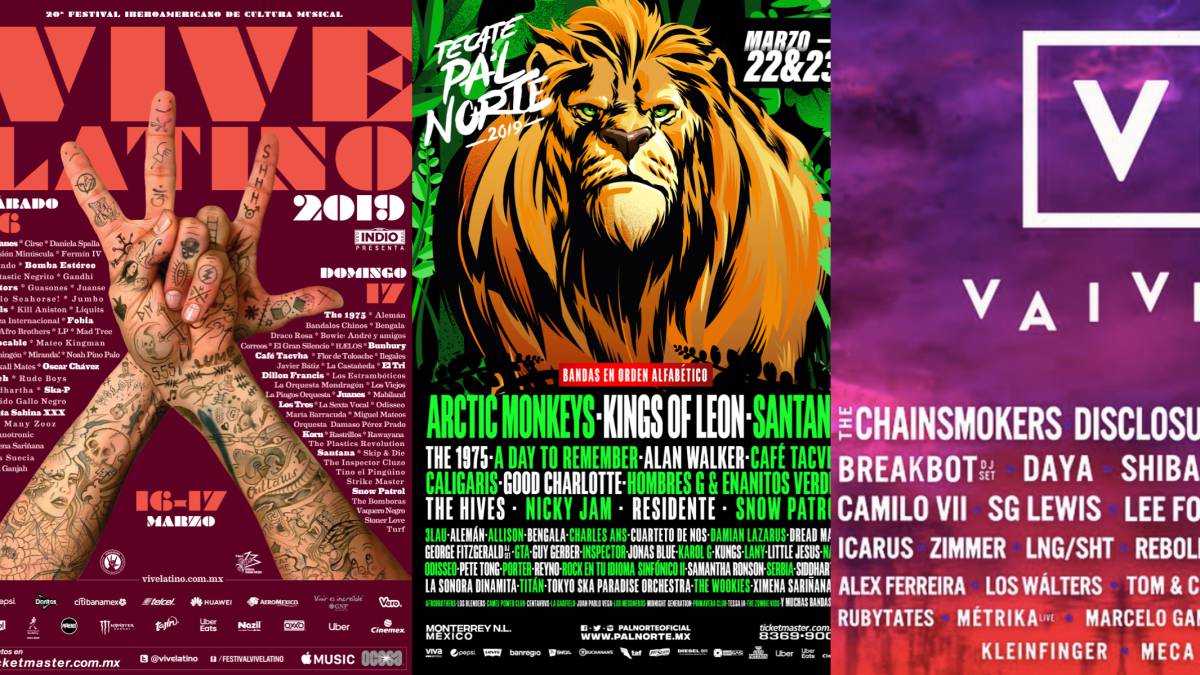 Vive Latino, Pa'l Norte y Vaivén