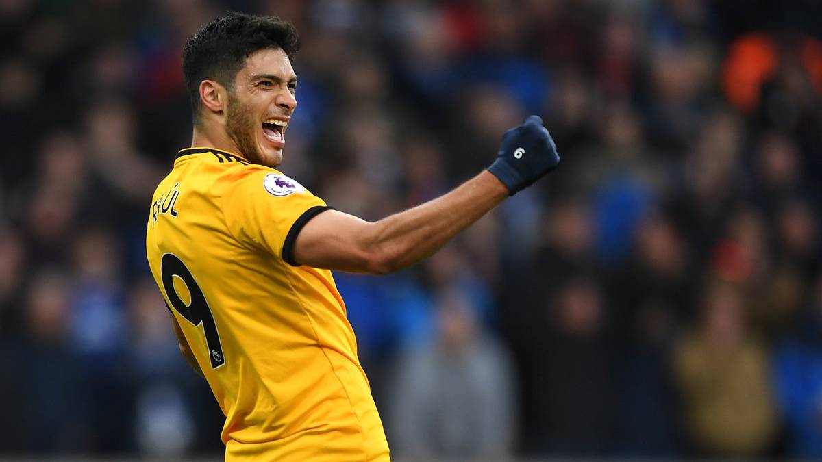 Raúl Jiménez fue el jugador clave en la victoria de Wolves