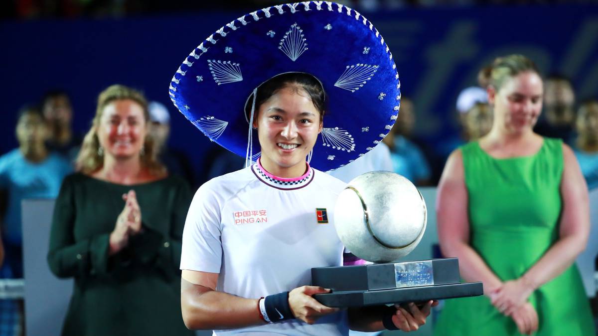 Yafan Wang se llevó el Abierto Mexicano de Tenis