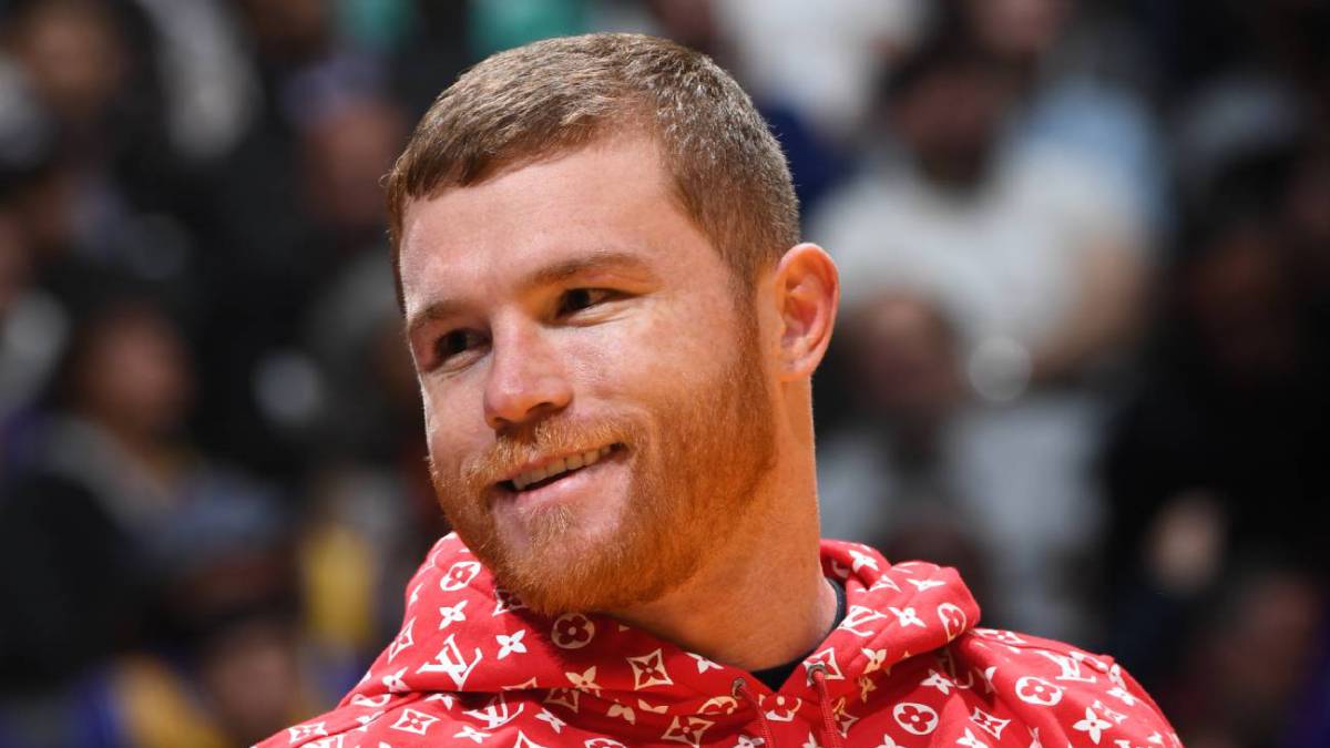 Canelo Álvarez fue el invitado de lujo del Lakers vs Clippers