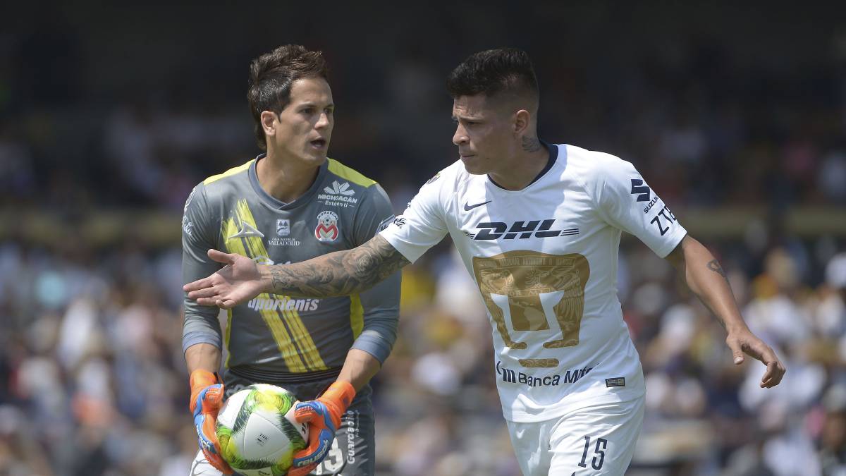 Pumas empató con Morelia en la jornada 10 del Clausura 2019