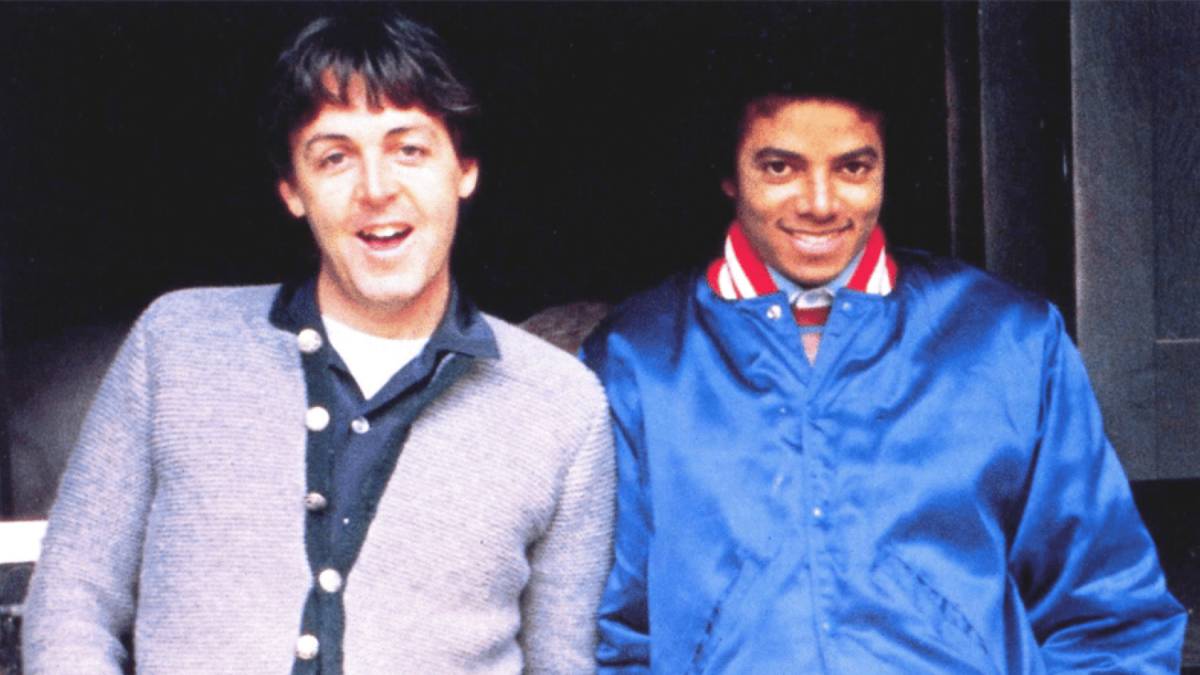Paul McCartney y Michael Jackson