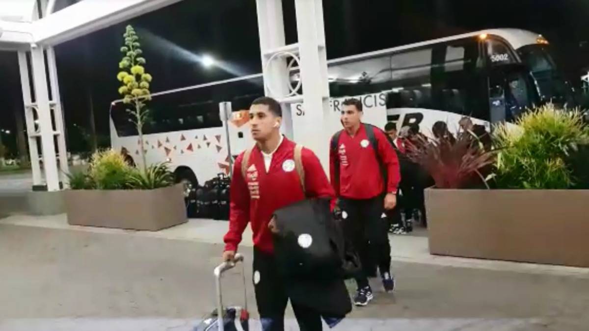 Paraguay, dirigido por Eduardo Berizzo, llegó en varios grupos y en silencio a San José, California, para medirse a la Selección Mexicana en la Fecha FIFA