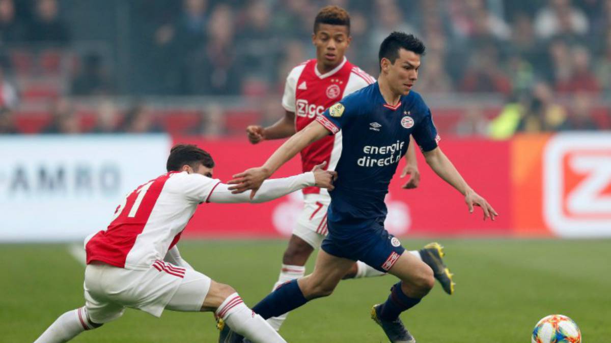 PSV, con Lozano, pierde ante Ajax y se cierra la carrera por el título