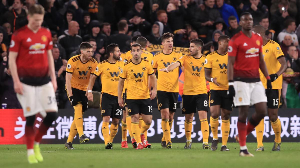 Wolverhampton - Manchester United (2-1): Resumen del partido y goles