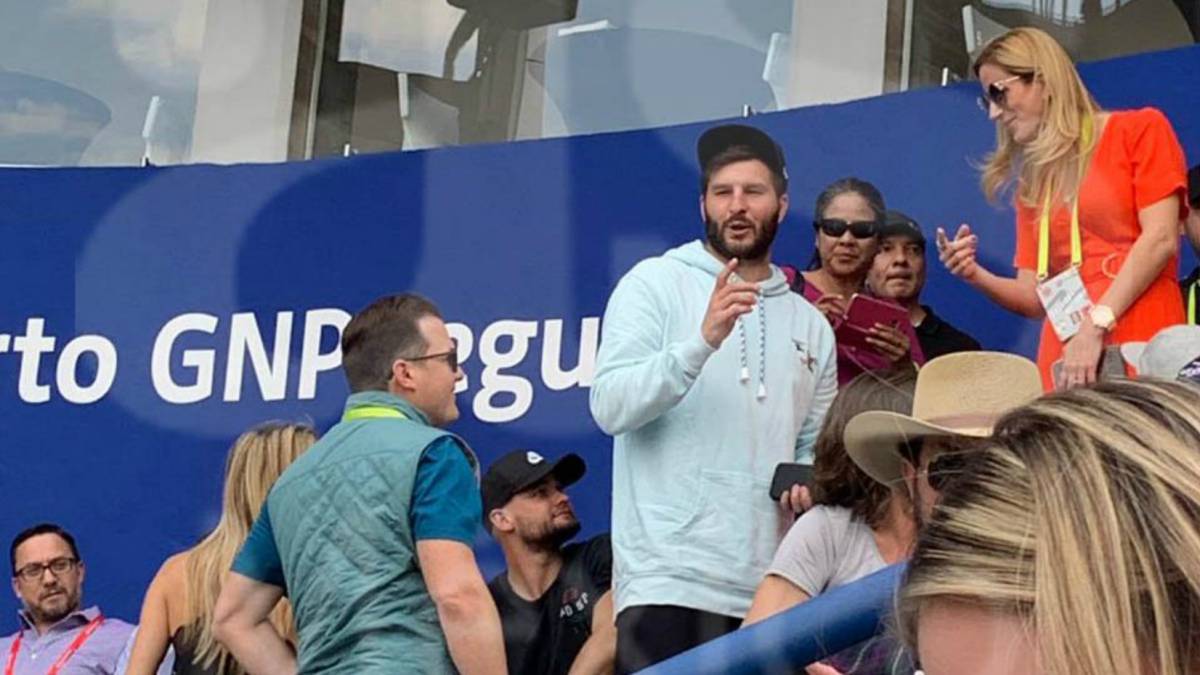 Gignac presenció el Muguruza vs Mladenovic en el Abierto de Monterrey