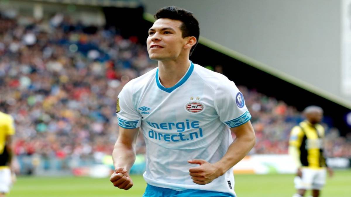 PSV pierde el liderato a pesar del doblete del 'Chucky' Lozano