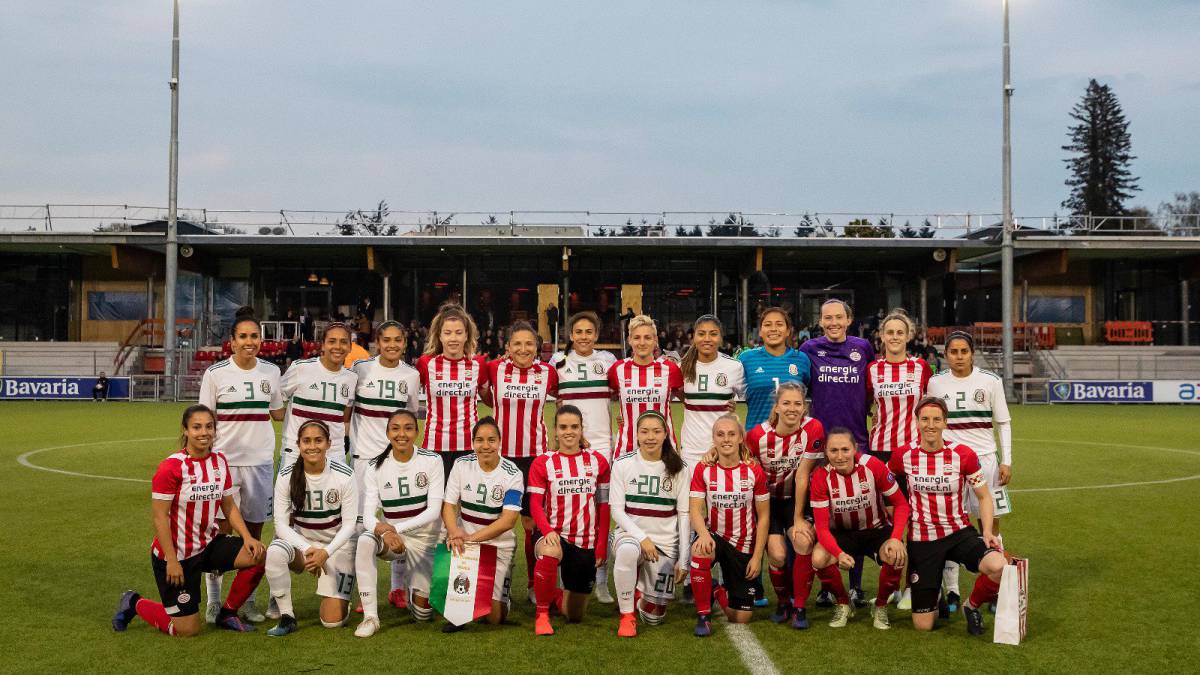 México Femenil vence al PSV Femenil en duelo amistoso (6-2)