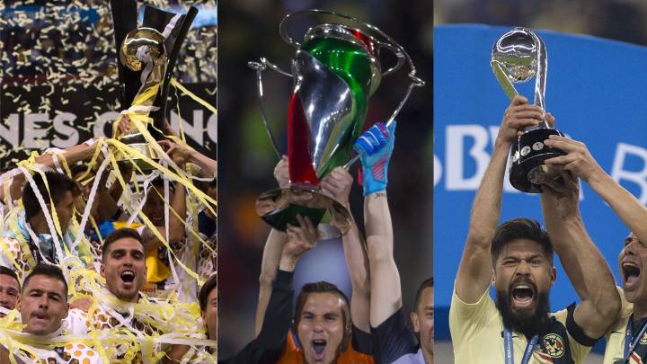 América, el más ganador en Copa, Liga y Concachampions