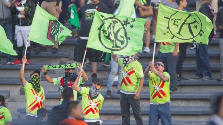 La afición de FC Juárez se dio cita en gran número para ver la final de la Copa MX.