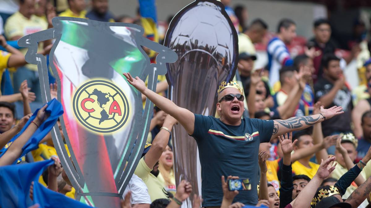 Afición del América, orgullosa con el presente de su equipo