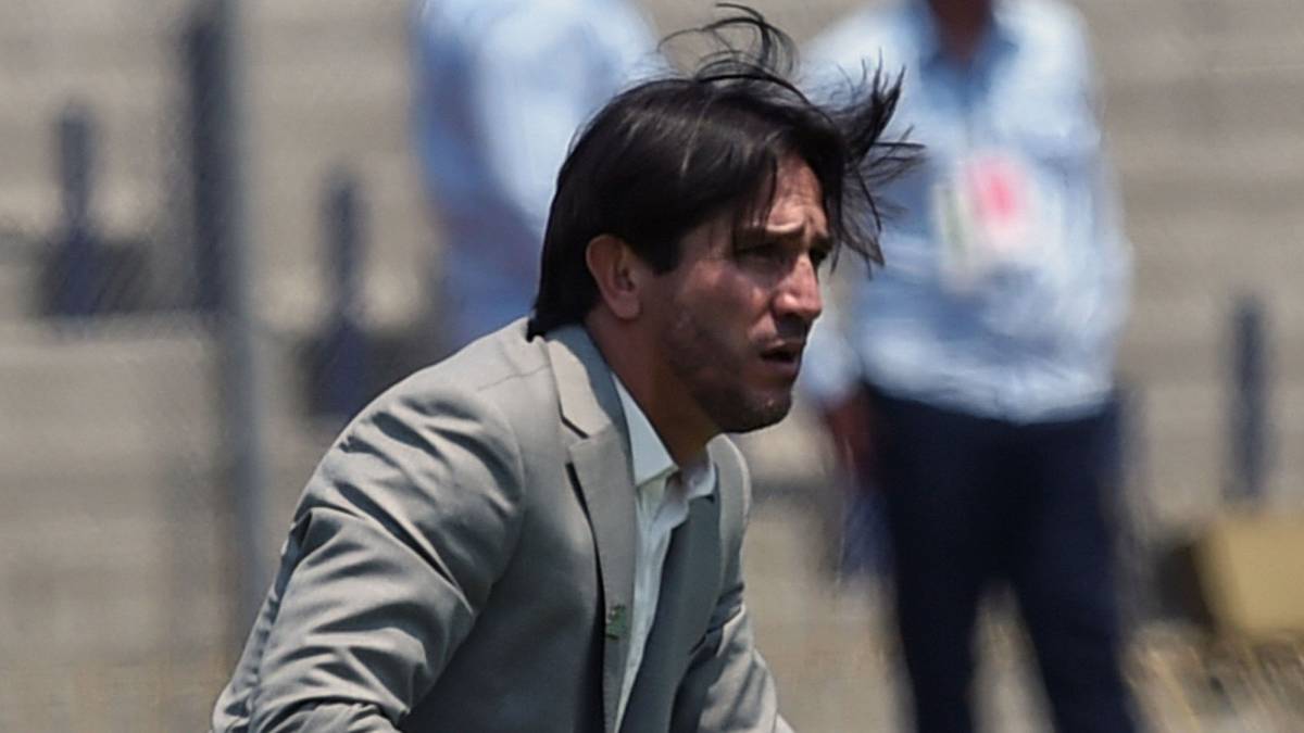 Bruno Marioni durante el partido contra Xolos.