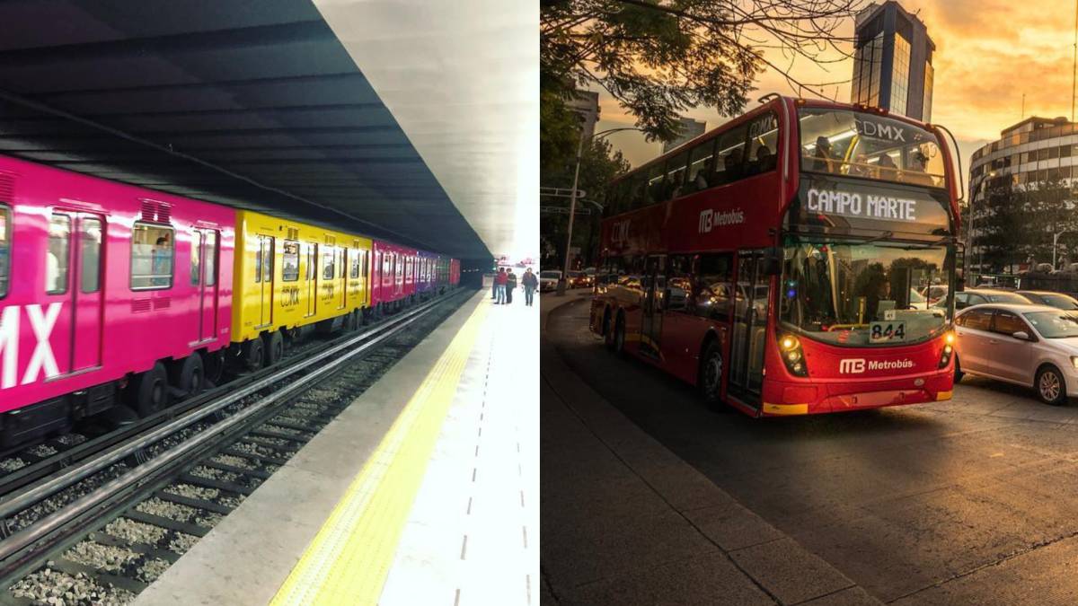 Metro y Metrobús CDMX