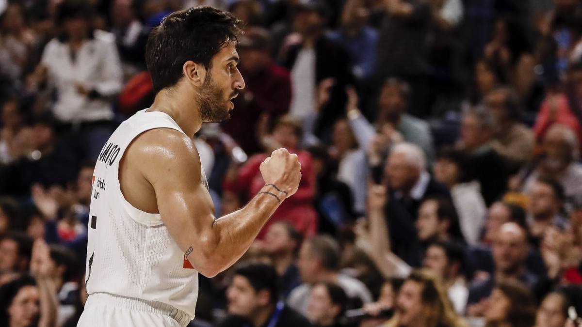 Facundo Campazzo, jugador del Real Madrid Baloncesto, Euroliga