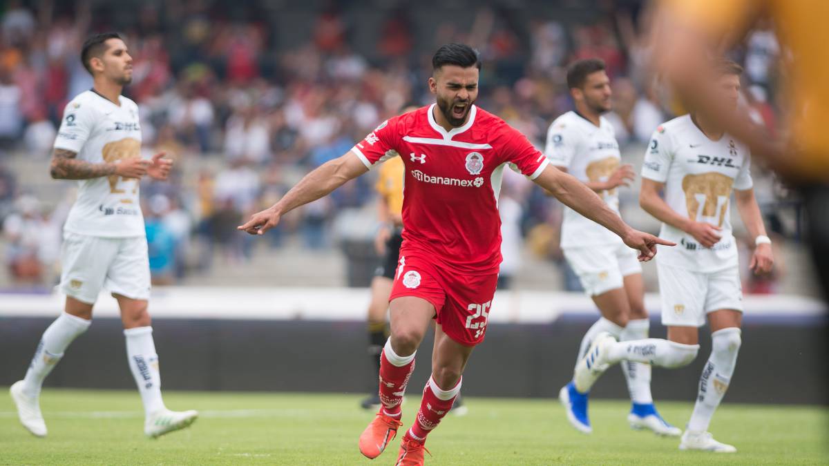 Pumas y Toluca empatan en la jornada 16 del Clausura 2019
