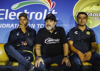 Maradona se quejó del arbitraje: