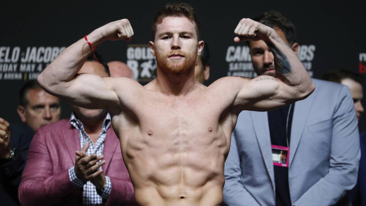 Canelo sale favorito por KO vs. Jacobs, para lectores de AS USA
