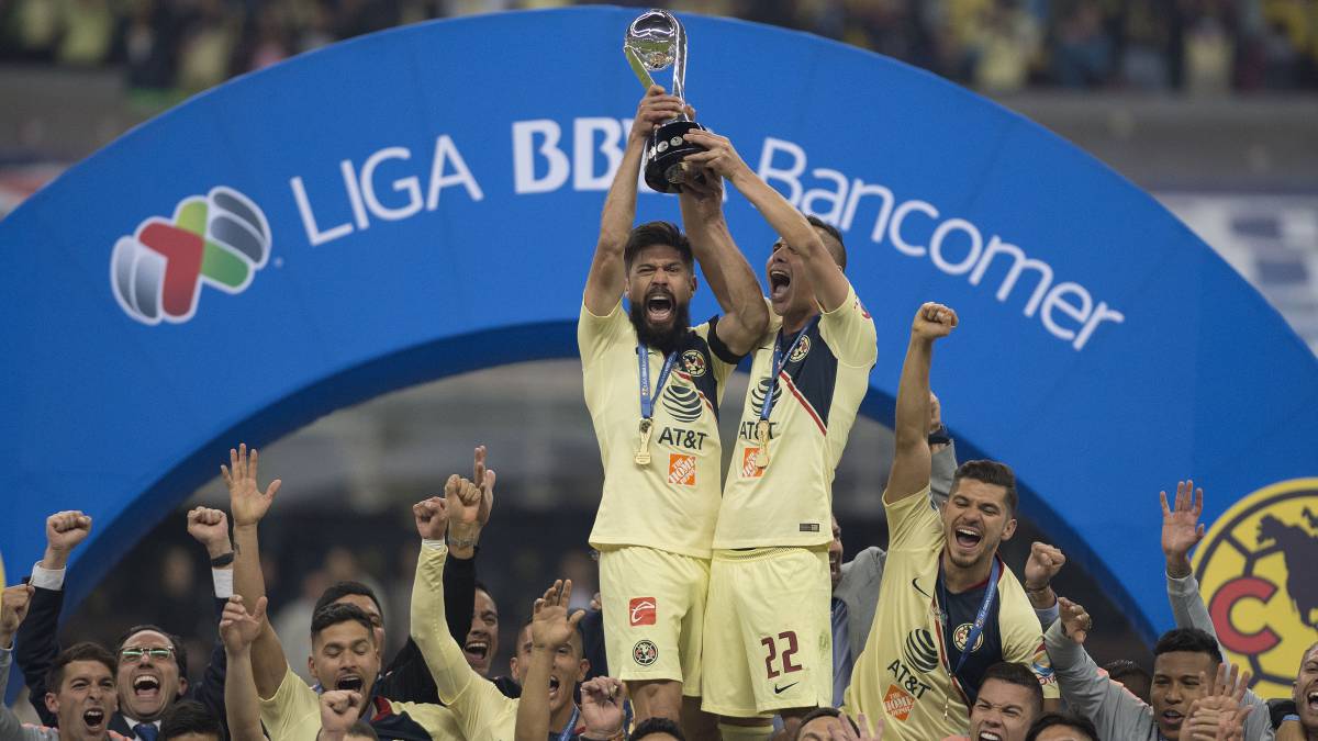América celebra el campeonato del Apertura 2018.