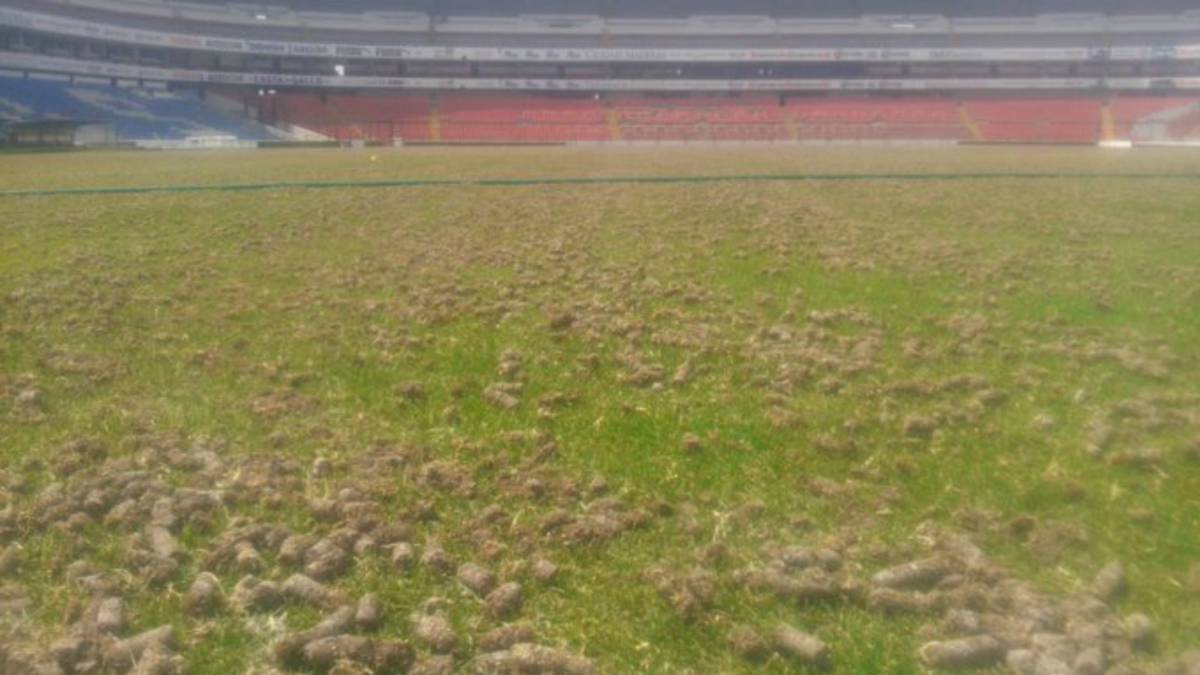 Así luce la cancha de Querétaro en donde se jugará el América - León