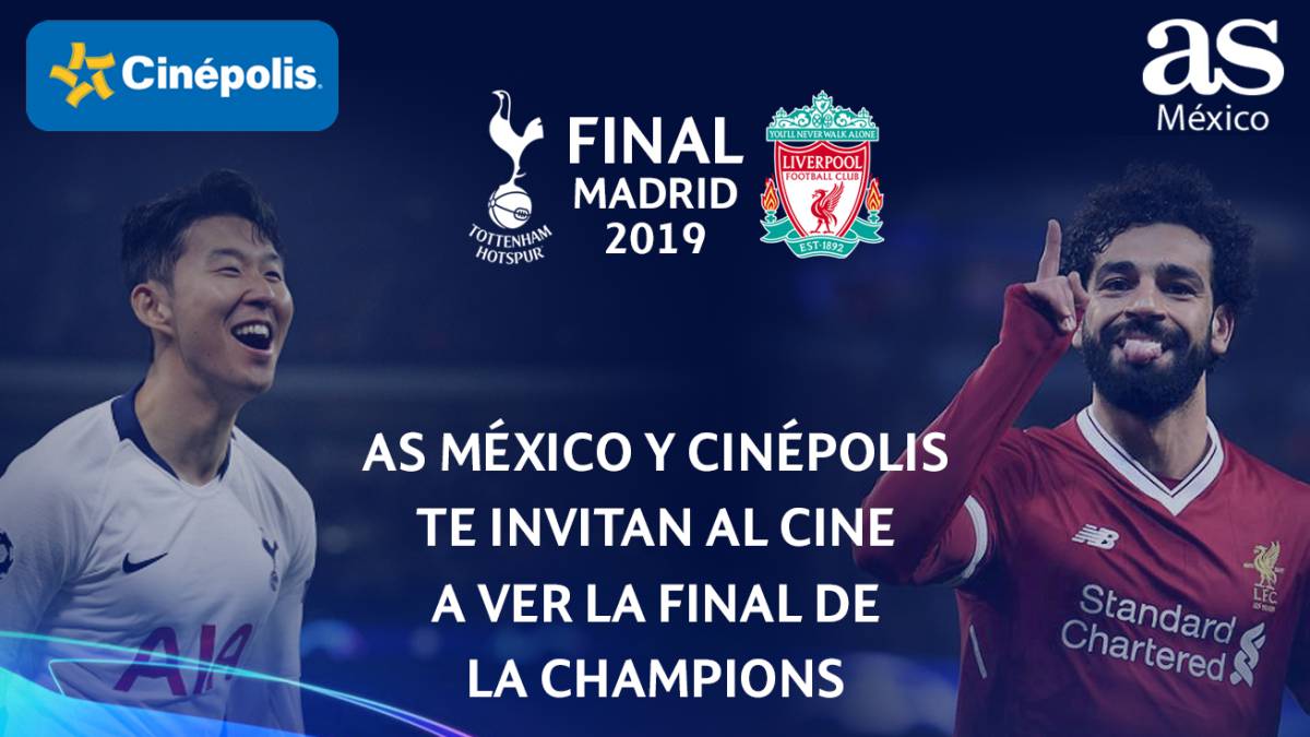 Cinépolis y As México te llevan al cine a ver la Final de la Champions League