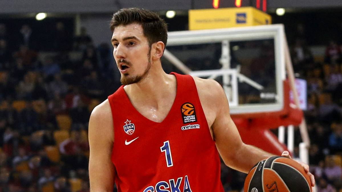 Nando de Colo, jugador del CSKA de Moscú, Euroliga