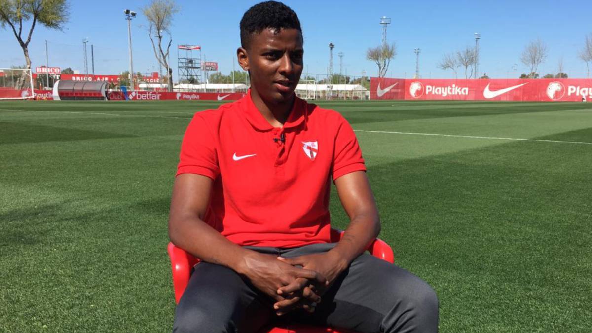 Joao Maleck durante una entrevista.