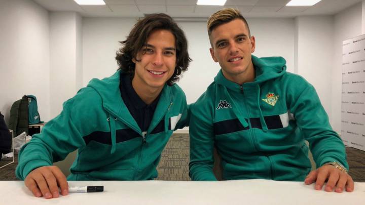 Diego Lainez le dedica mensaje de despedida a Quique Setién
