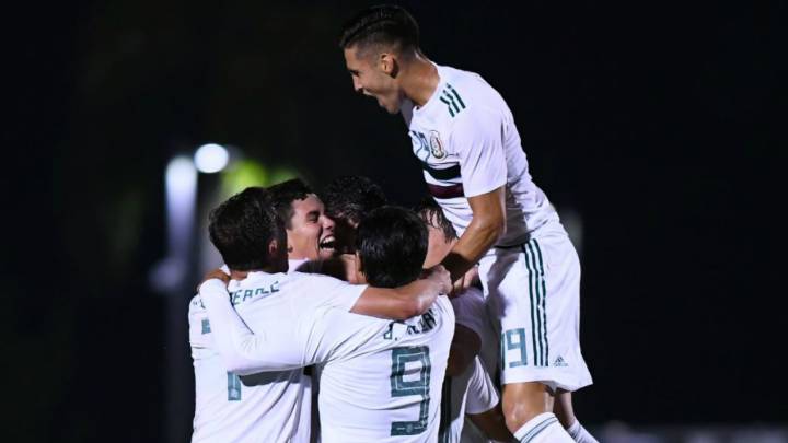 ¿En qué equipo juegan los seleccionados sub-20 de México?