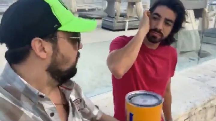 Aficionado de Tigres interrumpe vacaciones de Rodolfo Pizarro