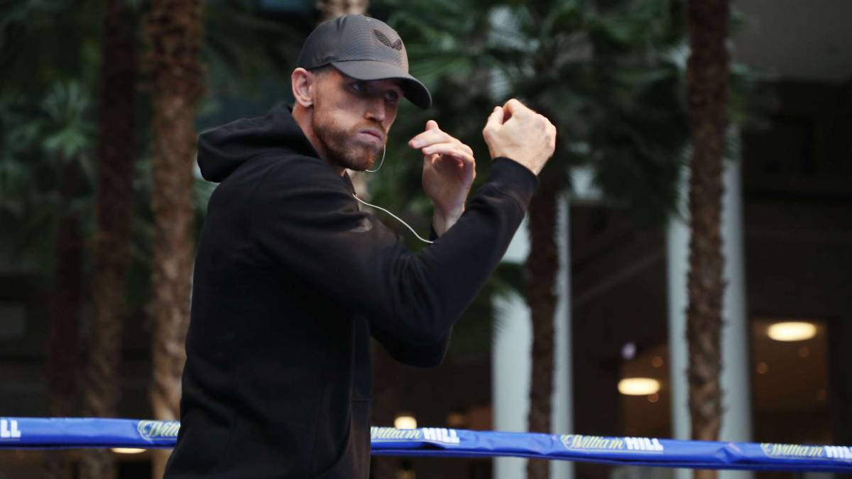 Callum Smith entrena para pelear ante Hassan N'Dam