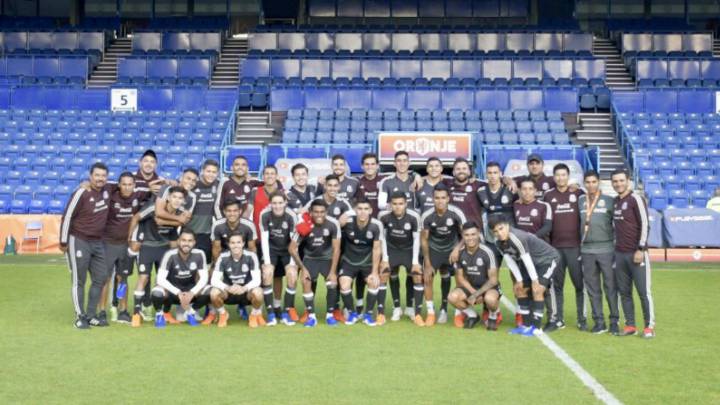 La Selección Mexicana sub-22 arribó este sábado a Francia para disputar el Torneo Maurice Revello; el debut del Tri será el lunes ante Bahréin.