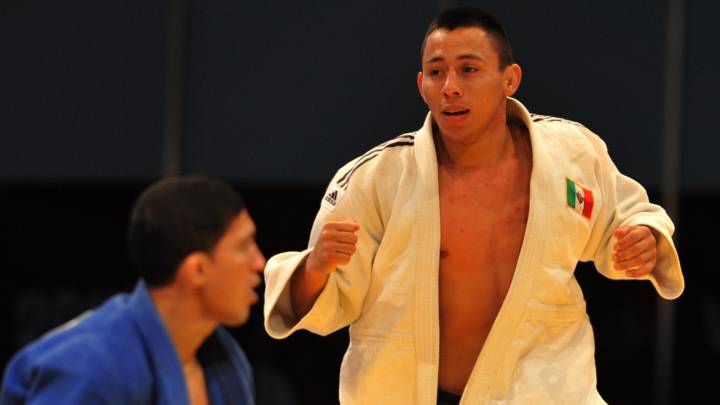Nabor Castillo durante la Competencia de Judo en los XXII Juegos Centroamericanos y del Caribe Veracruz 2014.